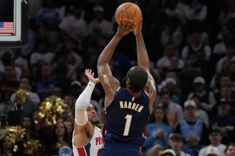 Harden’s late barrage lifts Cavaliers past Pistons, cuts series deficit to 2-1